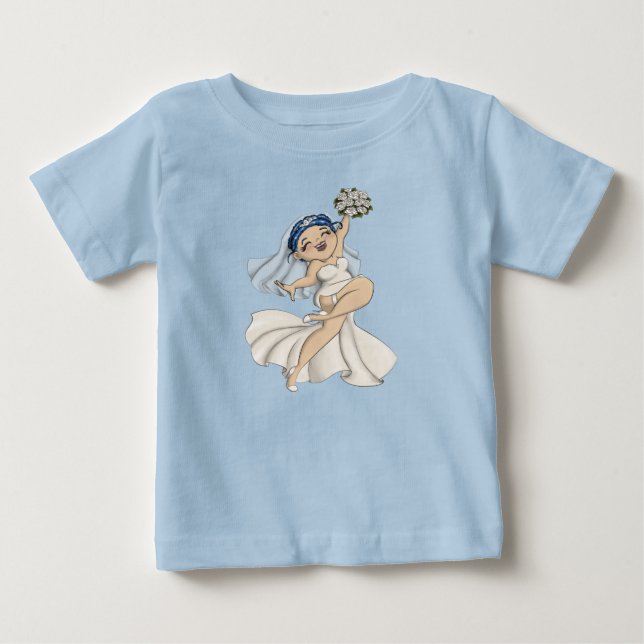 Happy Bride 07 Baby T-shirt (Vorderseite)
