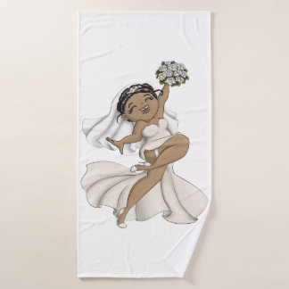 Happy Bride 11 Badehandtuch