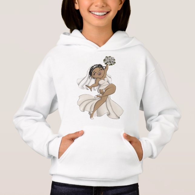 Happy Bride 11 Hoodie (Vorderseite)