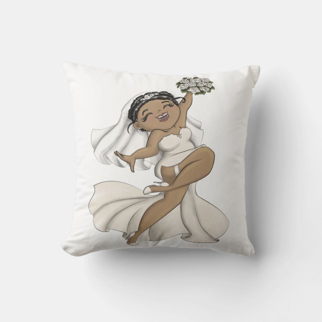 Happy Bride 11 Kissen (Vorderseite)