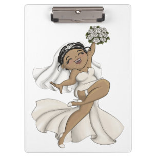 Happy Bride 11 Klemmbrett