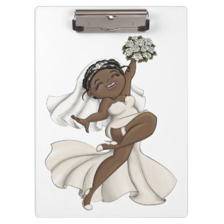 Happy Bride 11 Klemmbrett