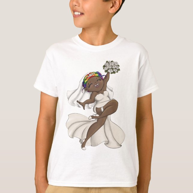 Happy Bride 13 T-Shirt (Vorderseite)
