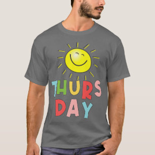 Happy Bright Sunny Donnerstag T-Shirt