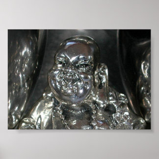 Happy Buddha Poster