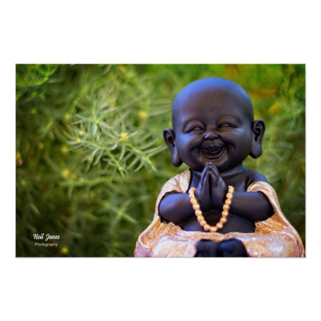 Happy Budha Poster (Vorderseite)