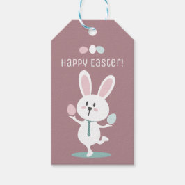 Happy Bunny Easter - Geschenktag Geschenkanhänger