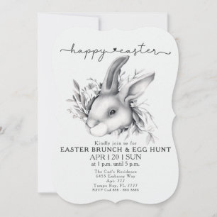 Happy Bunny Oaster Brunch & Egg Hunt Einladung