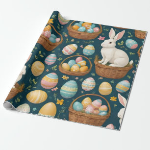 Happy Bunny Oaster Moderne Sammlung Geschenkpapier