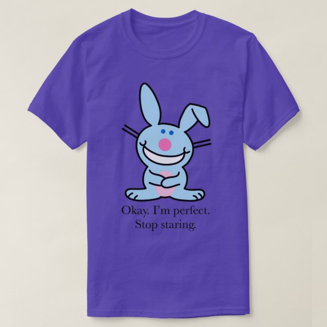 Happy Bunny T-Shirt (Design vorne)