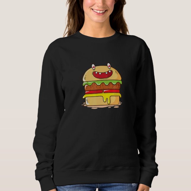 Happy Burger Sweatshirt (Vorderseite)