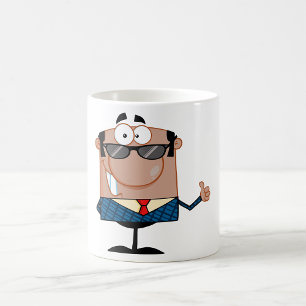Happy Business man Kaffeetasse
