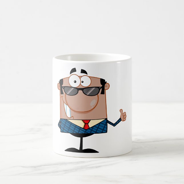 Happy Business man Kaffeetasse (Von Creator hochgeladen)