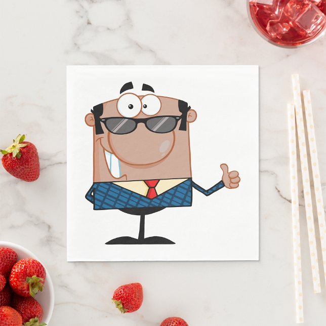 Happy Business man Serviette (Von Creator hochgeladen)