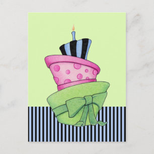 Happy Cake Postcard Postkarte