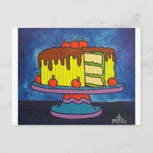 Happy Cake Postkarte