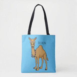Happy Camel Cartoon Illustration