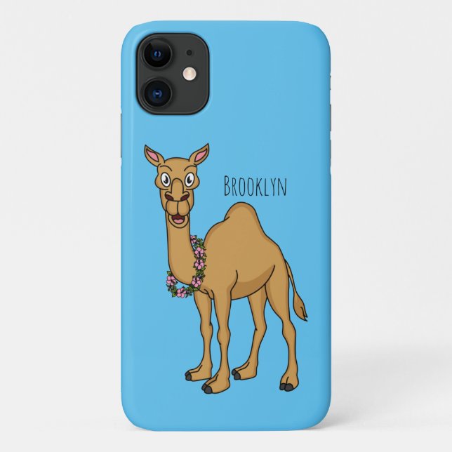 Happy Camel Cartoon Illustration Case-Mate iPhone Hülle (Rückseite)