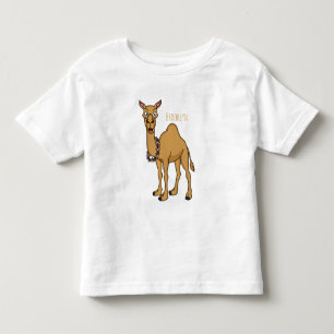 Happy Camel Cartoon Illustration Kleinkind T-shirt