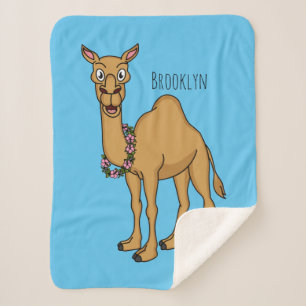 Happy Camel Cartoon Illustration  Sherpadecke