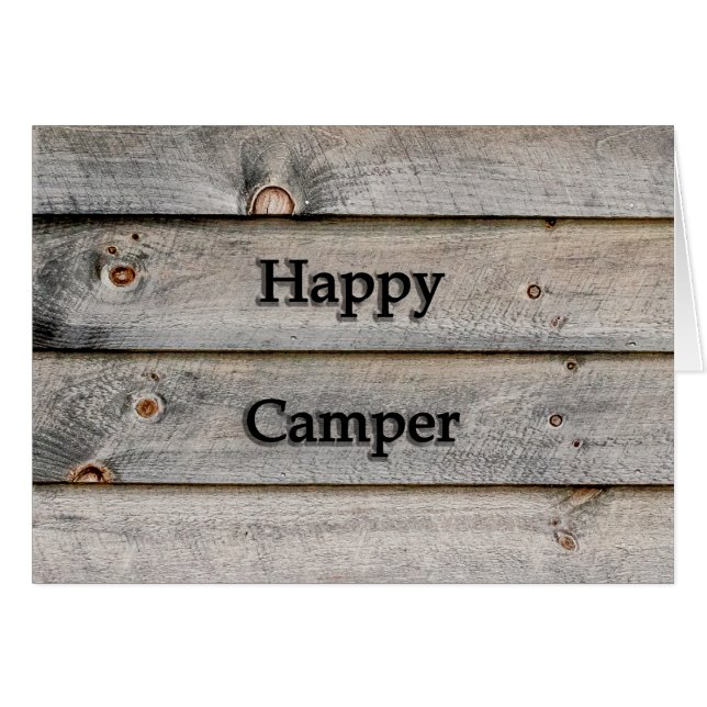 Happy Camper (Vorderseite (Horizontal))