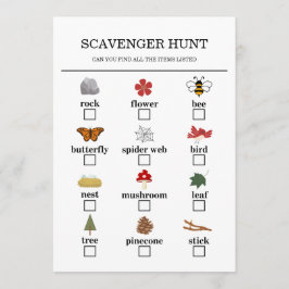 Happy Camper Adventure Birthday Scavenger Hunt Programm
