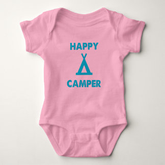 Happy Camper - Baby One Piece Body Anzug Baby Strampler