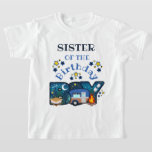 Happy Camper Birthday Shirt Sister Camping<br><div class="desc">Feiern Sie mit diesem besonderen T - Shirt den ersten Geburtstag eines Babys,  ganz besonders und personalisiert</div>