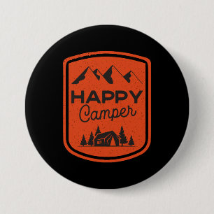 Happy Camper Button