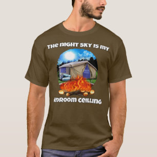 Happy Camper Camping Der nächtliche Himmel ist mei T-Shirt