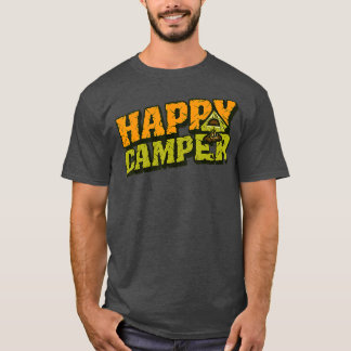 Happy Camper Camping Funny Gift Men Women Kids (5) T-Shirt