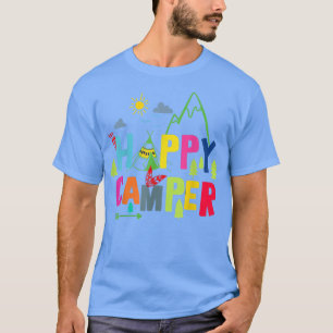 Happy Camper Camping Funny Men Women T-Shirt
