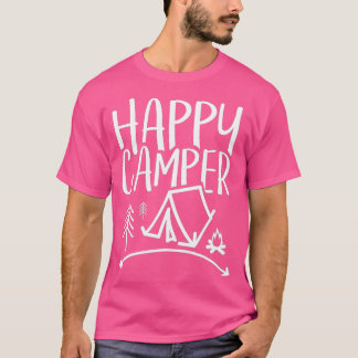 Happy Camper - Camping für Männer, Frauen und Kind T-Shirt