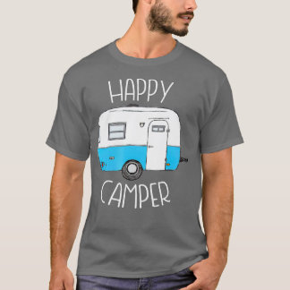 Happy Camper Camping ist ein Lager für einen Blue  T-Shirt