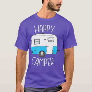 Happy Camper Camping ist ein Lager für einen Blue  T-Shirt
