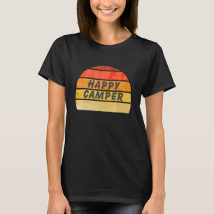 Happy Camper Camping Karawane T-Shirt