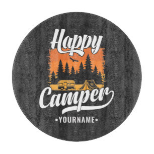Happy Camper Camping Wandern Ristorante da Valenti Schneidebrett