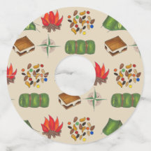 Happy Camper Compass Camp Zent Fire S'mores