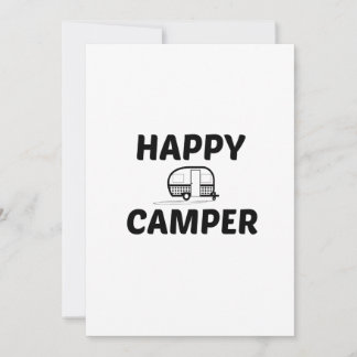 HAPPY CAMPER DANKESKARTE