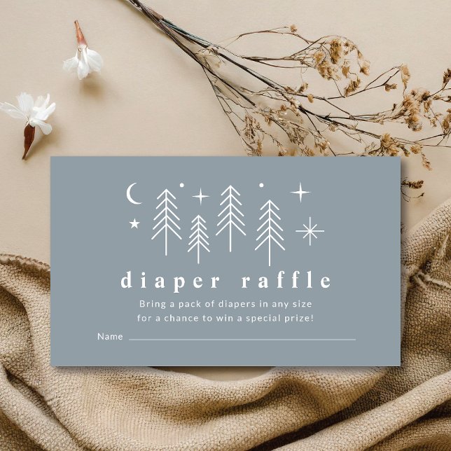 Happy Camper Diaper Raffle Begleitkarte (Von Creator hochgeladen)