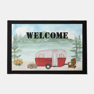 Happy Camper Door Mat Door Mat Fußmatte