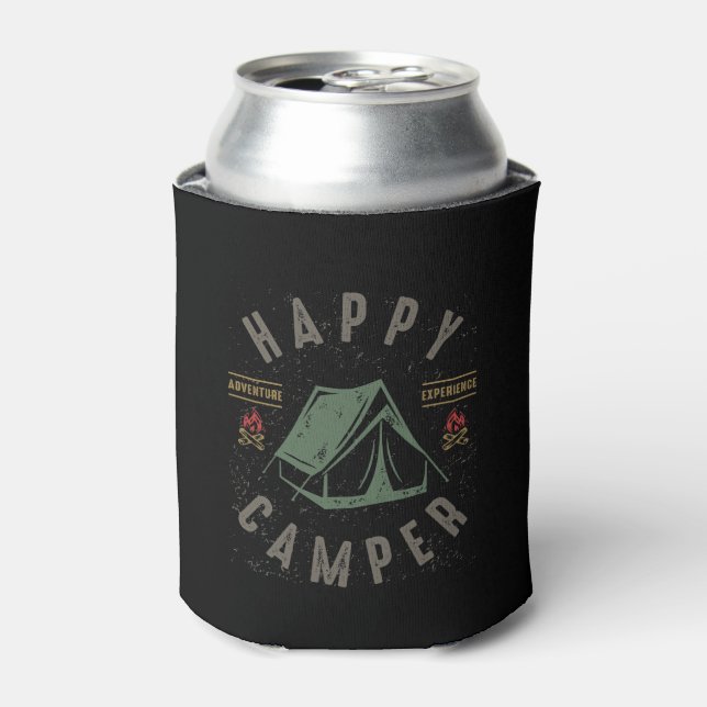 Happy Camper Dosenkühler (Kanne Vorderseite)