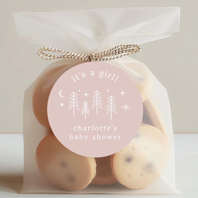 Happy Camper Es ist ein Junge Runder Aufkleber (Von Creator hochgeladen)