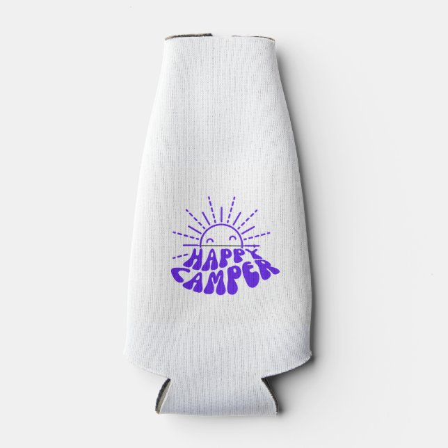 Happy Camper Flaschenkühler (Vorderseite)