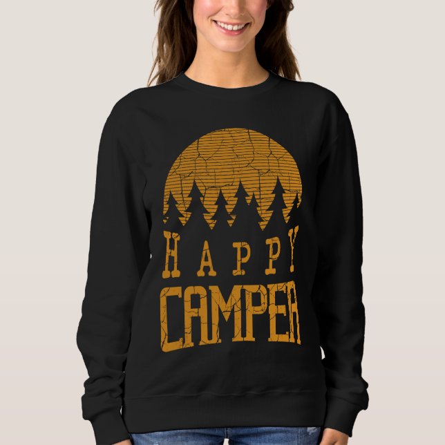 Happy Camper for Family Sweatshirt (Vorderseite)