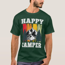 Happy Camper Funny Camping Cool Wandergrafik