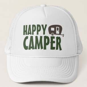Happy Camper für Camping und Rving Truckerkappe