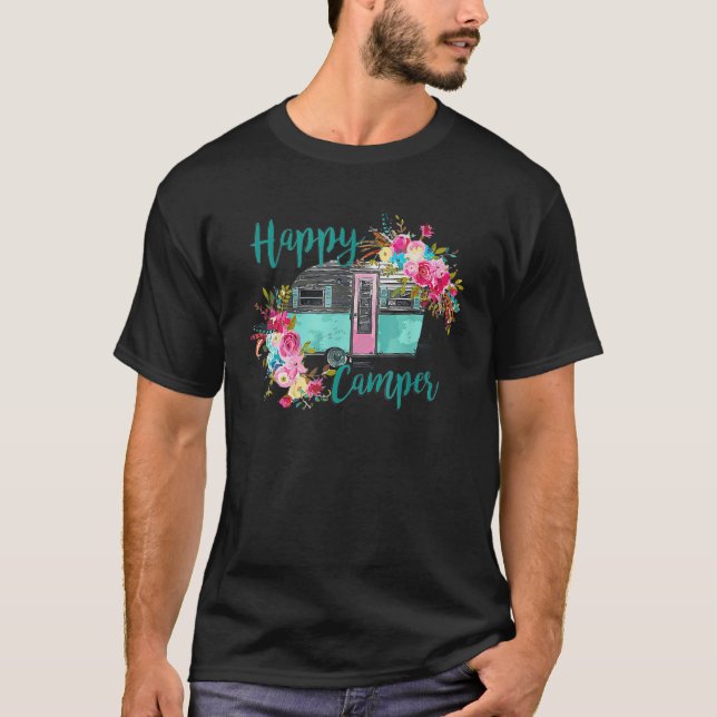 Happy Camper Happy Camper T-Shirt (Vorderseite)