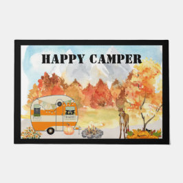 Happy Camper Herbsttür Mat Fußmatte