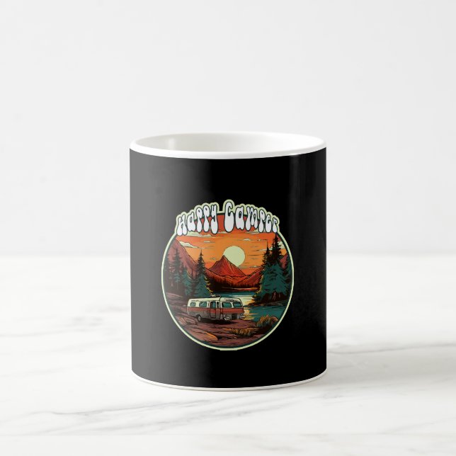Happy Camper Kaffeetasse (Mittel)